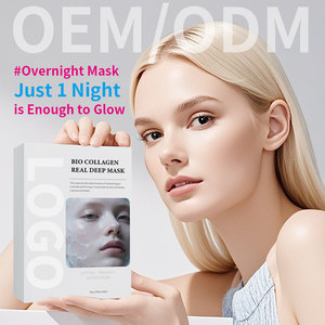 GUOCUI BIO TECH La mejor calidad Hydro Low Molecular Mask Eliminación <span class=keywords><strong>de</strong></span> arrugas Blanqueamiento Hidratante Bio Collagen <span class=keywords><strong>Real</strong></span> Deep Face Mask - Product Image 2