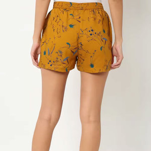 Shorts de Mujer al por Mayor, Modelo 2025, Personalizados, Negros, Lisos, Holgados, Cortos, de Poliéster - Product Image 3