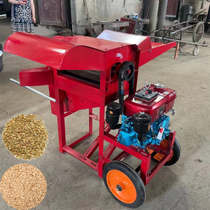 Approvisionnement d'usine en Chine moissonneuse agricole maïs soja décortiqueur moteur électrique en acier au carbone semi-automatique faible - Product Image 4