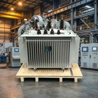 Transformateur immergé dans l'huile triphasé en aluminium S13 250 kVA 400 kVA 400 kW à économie d'énergie pour extérieur