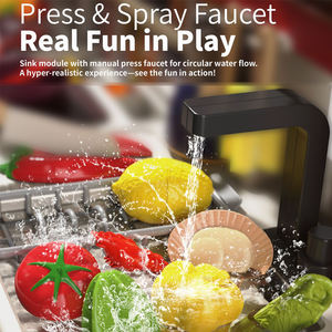 2025 nouveau jeu <span class=keywords><strong>de</strong></span> <span class=keywords><strong>cuisine</strong></span> semblant jouer éclairage électrique musique enfants pulvérisation <span class=keywords><strong>cuisine</strong></span> jouet multifonctionnel Montessori <span class=keywords><strong>cuisine</strong></span> jouets - Product Image 4