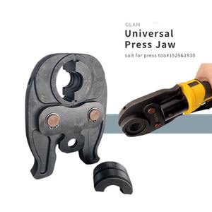 Tête de sertissage hydraulique électrique GLAM HHYD-1532-12mm, mâchoire universelle pour tuyaux en acier, <span class=keywords><strong>cuivre</strong></span>/acier inoxydable/PEX, outils de <span class=keywords><strong>plomberie</strong></span> CVC - Product Image 5