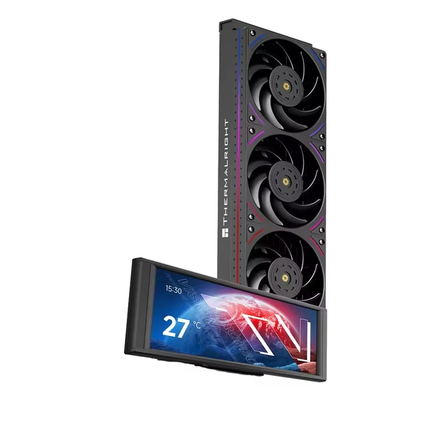 Thermalright Trofeo Vision 360mm ARGB AIO CPU Cooler with 6.86-inch LCD Screen for Gaming PC RGB Fan Radiator