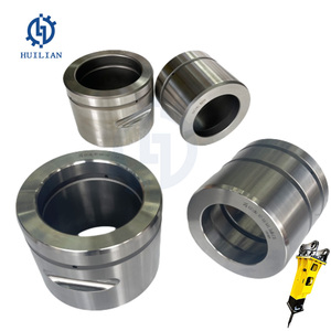 Pièces de marteau B210 B250 B300 B450, douille supérieure et inférieure, burin, outil de burinage pour pièces de brise-roche hydraulique, réparation de burin de démolition - Product Image 1