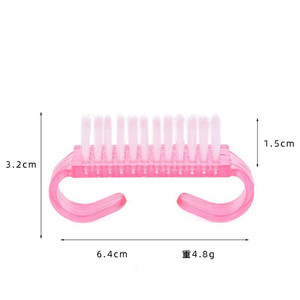 Lot de 5 brosses à ongles en plastique, petites brosses en corne pour le nettoyage des ongles des orteils et des ongles des mains - Product Image 5