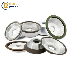 1A1 1A8 3A1 4A2 6A2 11A2 11V9 14F1 Rueda de copa de forma plana personalizada Unión de resina Diamante CBN Muela abrasiva para afilar - Product Image 4