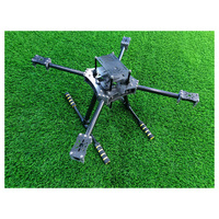 Kit de cadre de drone quadrirotor et hexacopter pliant compact haute résistance entièrement en fibre de carbone