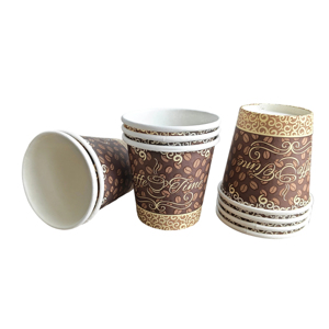 Gobelets en papier jetables personnalisés en gros pour boissons chaudes, gobelets en papier imprimés - Product Image 4