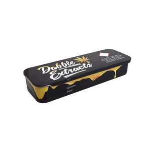 Food Grade Custom Child Resistant Proof Sliding Top Tin Box Starburst Tin