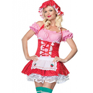 Disfraz de Caperucita <span class=keywords><strong>Roja</strong></span> para Mujer Adulta, Disfraz de Hada para Fiesta de Disfraces, Películas, Cosplay - Product Image 1
