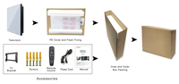 Televisor LED Inteligente para Baño con Espejo de 24 Pulgadas, Resistente al Agua IP65, WiFi, Android - Hotel y Spa