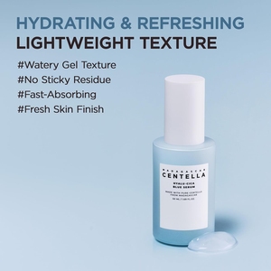 Siero Viso Idratante Hyalu-Cica Blue 50ml (1.69fl.oz) con 5 Acidi Ialuronici e Centella Asiatica del Madagascar - Product Image 4