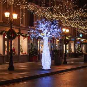 Lámpara de Resina LED Creativa con Forma de Gota de Agua para Decoración Navideña en Interiores/Exteriores, para Calles, Centros Comerciales y Resorts - Product Image 1