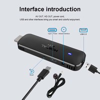 Meilleur stick TV Android intelligent 2025 avec Android 14.0, Mortal Q8 AllwinnerH313, prend en charge Dolby 4k, prix d'usine le plus bas, mini stick TV