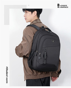 Nuovo Zaino da Uomo, Borsa da Viaggio di Grande Capacità, Zaino per Computer, Borsa per Studenti Universitari - Product Image 5