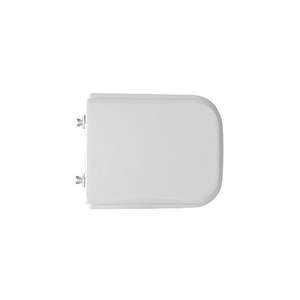 Tapa de Inodoro GSI Adda Vase, Diseño Cuadrado Moderno, Función de Cierre Suave, Hecha de Plástico/PP Resistente para Uso en Baños - Product Image 1