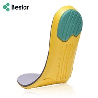 Semelles orthopédiques confortables à récupération lente avec mousse à mémoire de forme EVA, absorption des chocs et soulagement de la fasciite plantaire pour pieds plats - Unisexe