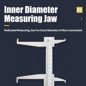 9-300mm ponta de faca dentro do sulco Vernier <span class=keywords><strong>Caliper</strong></span> com garra dupla profissional Inner Vernier Calipers Caliber - Product Image 6