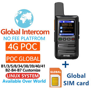 4G poc อินเทอร์<span class=keywords><strong>เน็ต</strong></span>สองทางวิทยุมินิซิมการ์ดอินเตอร์คอมทั่วโลกวอล์กกี้ทอล์กกี้ระยะไกล5000กม. คู่ (ไม่มีค่าธรรมเนียม) แพ<span class=keywords><strong>ล</strong></span>ตฟอร์มอินเตอร์คอม - Product Image 6