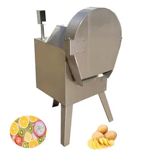 Fruit processamento slicer Aço inoxidável Lemon Abacaxi corte Slicing Machine