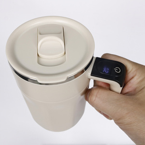 Tazza Magnetica per Mescolare il <span class=keywords><strong>Caffè</strong></span> 400ml, Resistente al Calore e alla Ruggine, Tazza Miscelatrice Automatica Rotante - Product Image 5