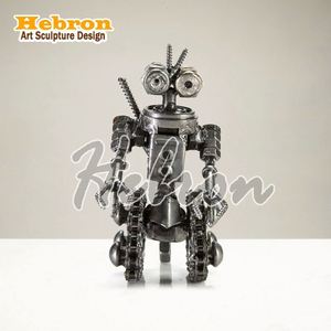 Escultura Artística <span class=keywords><strong>de</strong></span> Metal Reciclado con Diseño Musical, Decoración Interior para el Hogar, Adornos <span class=keywords><strong>de</strong></span> Flores <span class=keywords><strong>de</strong></span> Seda para Escritorio, Rosas <span class=keywords><strong>de</strong></span> Plástico, Plantas Bonsái - Product Image 3