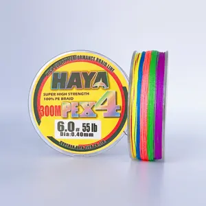 HAYA 150m Deep Sea Polyethylene Fishing Line Smoother Cast Rubber Trace Wire Leader Easy Handling For Added Stealth