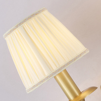 VH Lustre moderne tout en cuivre pour hôtel salle de bal salle à manger villa hall décor interrupteur contrôle faisceau supérieur Angle réglable en hauteur