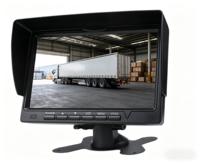 Moniteur de recul pour voiture AHD CVBS 7 pouces, aide au stationnement, IP68, résistant aux chocs, -20~70°C, vente en gros ℃   Écran TFT IPS de résolution 1024*600 pour camion