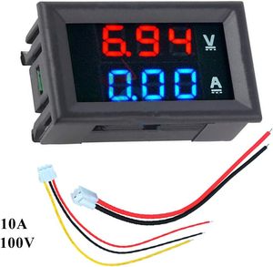 <span class=keywords><strong>DC</strong></span> 100V 10A Ampere-Spannungs-Strommessgerät <span class=keywords><strong>Tester</strong></span> 0,28 Zoll Digitales Voltmeter Amperemeter für Auto, Marine und Boot - Product Image 2