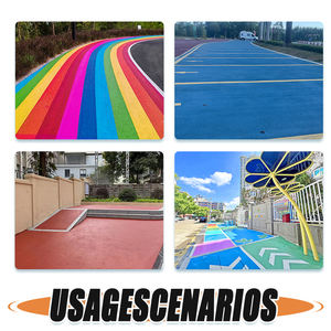 Ein rutsch festes Polymer material, das zur Verwendung auf dem Beton pflaster von Schulen zur Verhinderung von Schleudern geeignet ist - Product Image 2