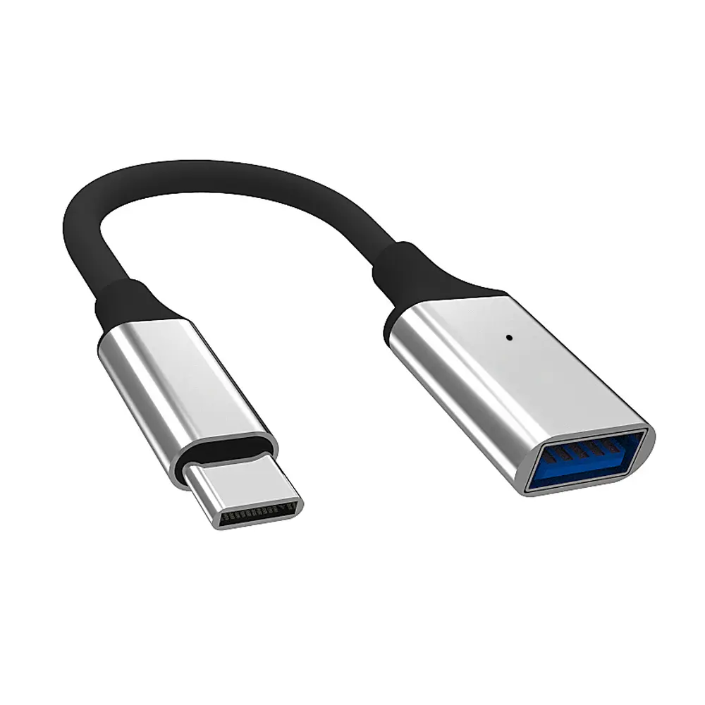 Kabel Tipe c ke usb3.0 kompatibel untuk komputer Desktop Laptop dengan lampu