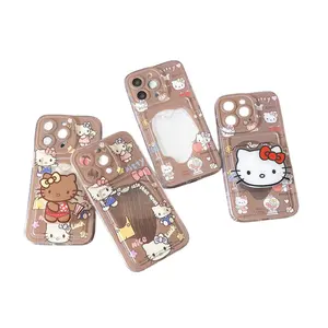 Cartoon Kitty geeignet für iPhone 15 promax handyhülle 13/14 12 neu 11 airbag halter