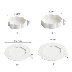 Ceramic <b>Dinnerware</b> Set Cold Dishes Appetizer Puree Salad Sweet Dessert Puree Serving Tray Soup Bowl Buffet Restaurant Tableware - Product Image 2