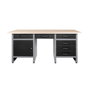 <span class=keywords><strong>Armoire</strong></span> <span class=keywords><strong>murale</strong></span> robuste avec panneau perforé et établi adapté aux solutions de stockage de garage utilisation en atelier d'usine et outils de maintien - Product Image 4
