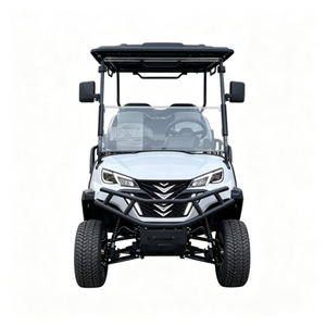 Voiturette de golf électrique 6 places à prix d'usine avec batterie 72V, vitesse 30-50 km/h, véhicule électrique à vitesse réglable pour parc, hôtel - Product Image 6