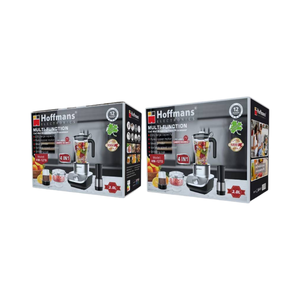 Robot culinaire multifonction Hoffmans 2L avec bol incassable, 1000W, 4-en-1, hachoir à viande, mixeur haute puissance, usage intensif, Afrique - Product Image 4