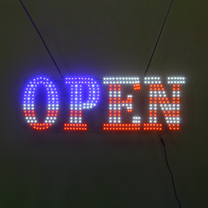 ป้ายไฟ LED 10*30นิ้วคุณภาพสูงป้ายไฟ LED สำหรับร้านค้าเชิงพาณิชย์สั่งทำได้จากโรงงาน - Product Image 1