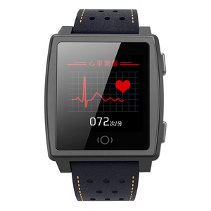 CK22 Extérieur porte en cuir bracelet <span class=keywords><strong>smartwatch</strong></span> <span class=keywords><strong>GPS</strong></span> enregistrement suivi mode multisport IP67 imperméable reloj montre-bracelet - Product Image 3