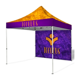 Carpa Plegable de Aluminio para Eventos y Ferias Comerciales al Aire Libre <span class=keywords><strong>ASD</strong></span> 2025, 3x3m, Tipo Pagoda, con Toldo y Gazebo de Oxford 600D - Product Image 2
