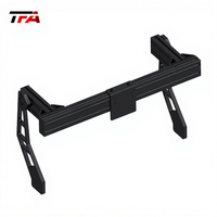 Support de moniteur simple ergonomique Cadre en aluminium à dégagement rapide Simulateur de course Sim polyvalent Support d'écran de cockpit Bras de moniteur