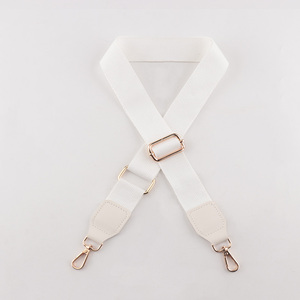 สายกระเป๋าคาดลำตัวสีทึบแบบปรับได้เรียบง่ายเปลี่ยนเข็มขัดกว้างและแข็งแรงสำหรับอุปกรณ์เสริมกระเป๋าถือ - Product Image 4