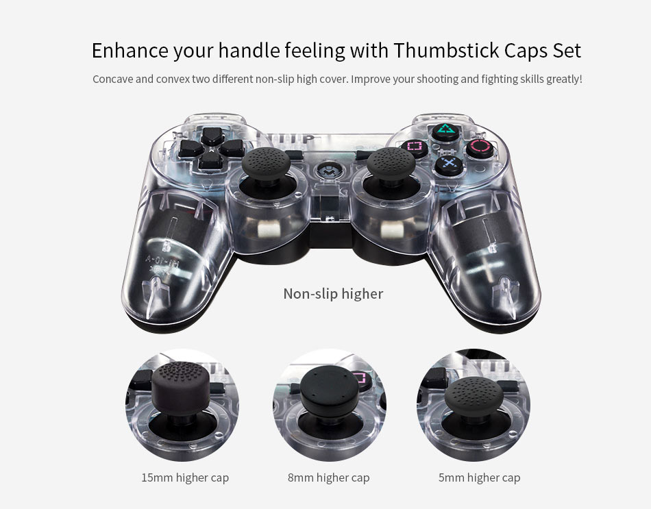 Minithink 2.4ghz Wireless BT Gamepad for PS3 - High-Quality