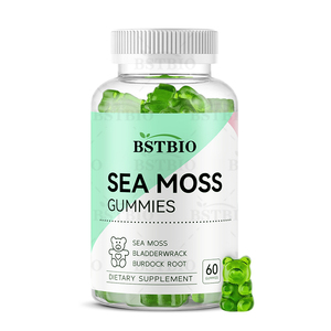 BSTBIO private label Supplements <strong>Sea</strong> <strong>Moss</strong> Extract Powder Vegan Irish Seamoss Gummies - Product Image 1