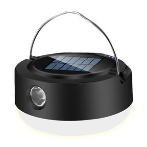 Lanterna da Campeggio LED Solare Multifunzione, Power Bank Ricaricabile, Gancio Nascosto, Impermeabile, Regolabile per la Pesca, 50000 Ore <span class=keywords><strong>di</strong></span> Autonomia - Product Image 2