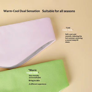 Maschera per Dormire Bifacciale 2-in-1 con Paraorecchie, Rinfrescante e Riscaldante, Copriocchi Oscurante per Tutte le Stagioni, Personalizzabile - Product Image 4