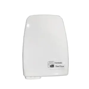 Secador de manos eléctrico con sensor infrarrojo, secador de manos automático de plástico comercial, precio barato de fábrica de China