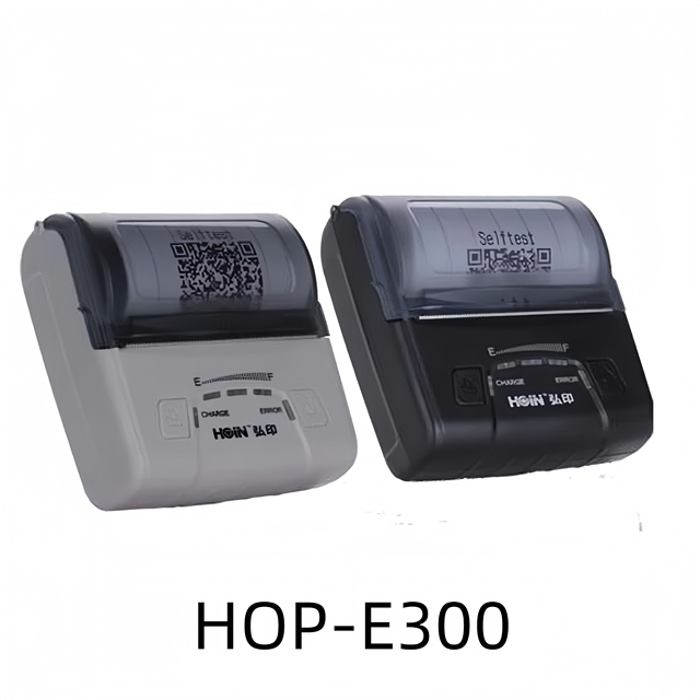 80MM Portable Thermal Printer with USB//WiFi 90mm/sec Print Speed Supports 1D/2D Bar Code Printing in Stock