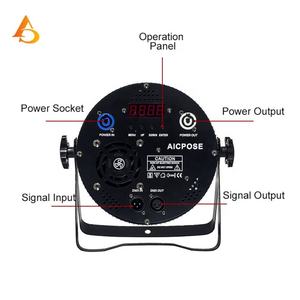 Projecteur LED Par Slim DMX en aluminium noir mat avec 24 LED RGBWA 15W - Product Image 5