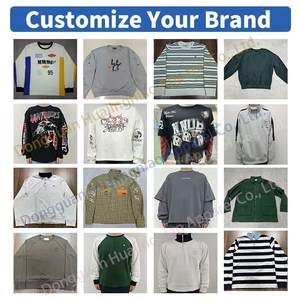 T-<span class=keywords><strong>shirt</strong></span> surdimensionné à revers de football rétro de <span class=keywords><strong>rugby</strong></span>, fabricant de t-shirts courts Boxy, polos boutonnés à rayures en coton lourd 100% - Product Image 3